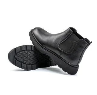 بوت چلسی تمام چرم شمس کدmp