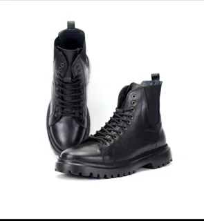 بوت برشکا تمام چرم مردانه